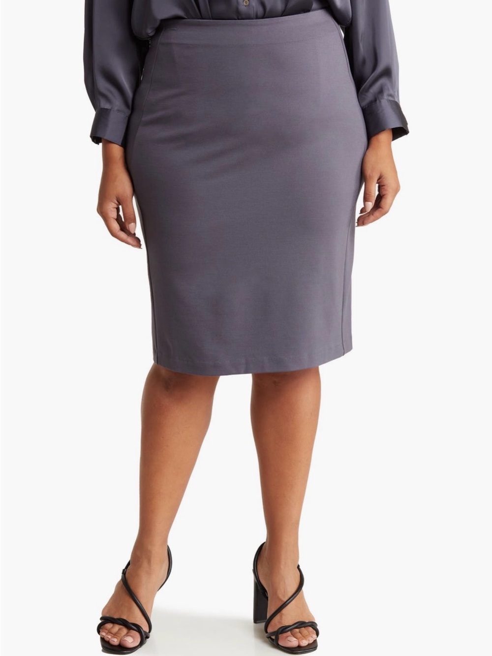 T Tahari Pull-On Ponte Pencil Skirt